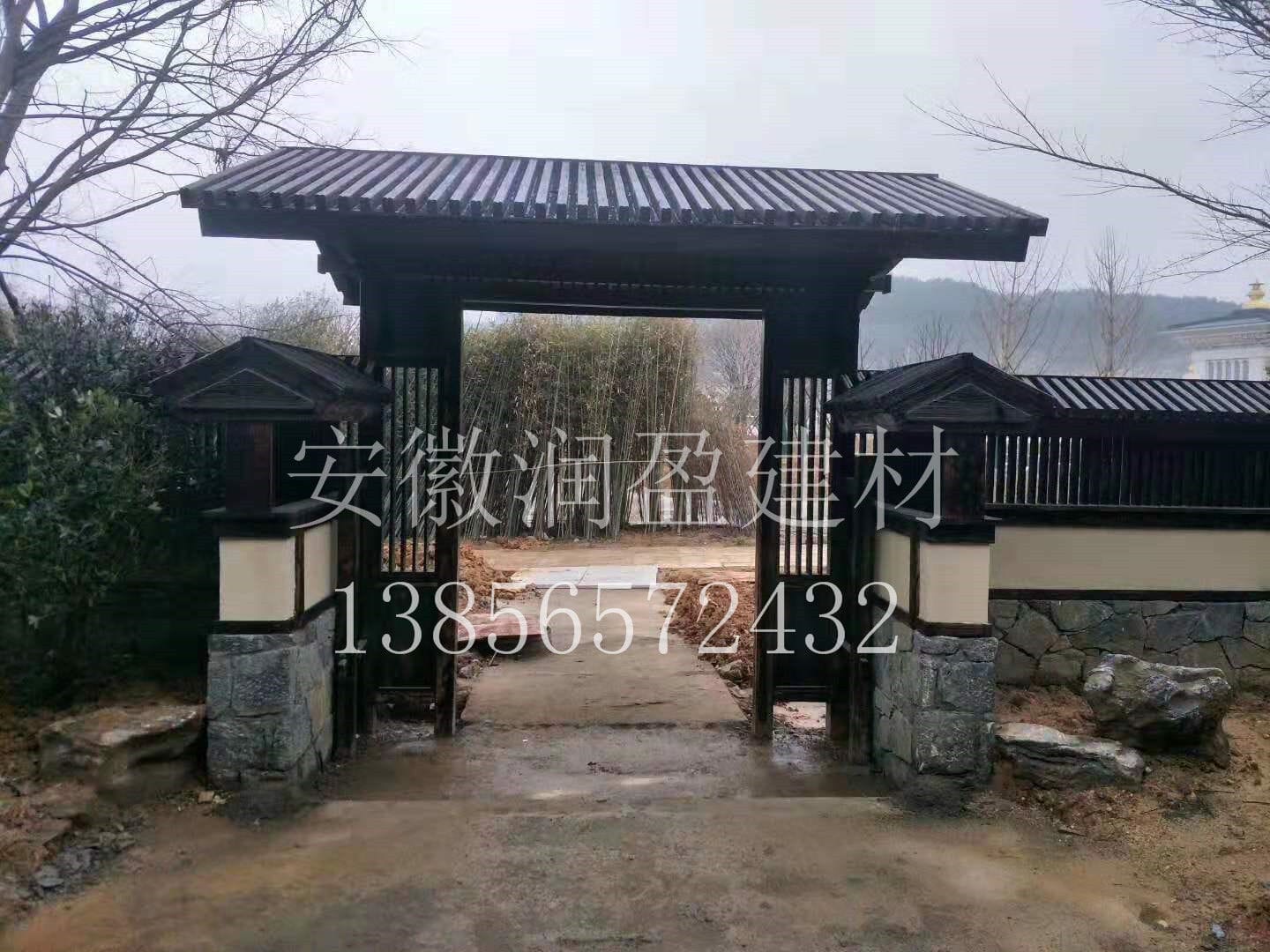湖北黄梅五祖寺旅游度假村铝单板案例