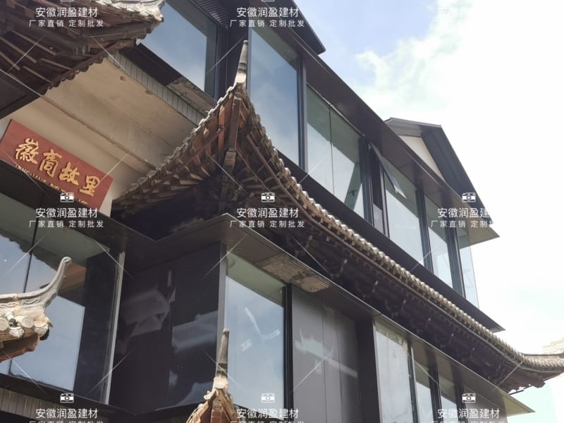 仿古铝单板幕墙建筑-徽商故里[润盈]