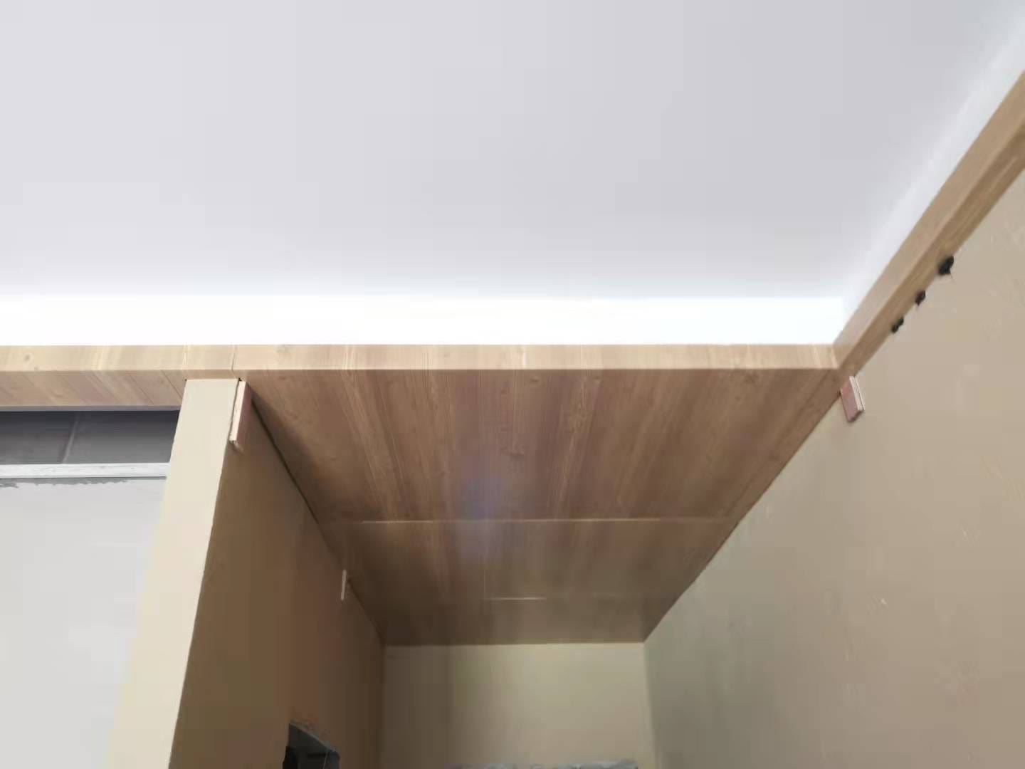 室内仿木纹铝单板吊顶