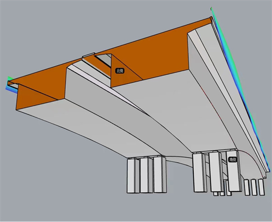 安徽合肥润盈铝单板厂家Bim建筑信息模型——桥梁案例